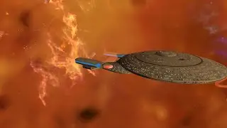 USS Enterprise NCC-1701 D уничтожил куб боргов! Нас трое! Star Trek: Bridge Crew &mdash; Red Squadron!