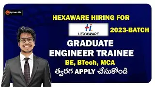 Hexaware Hiring for Graduate Engineer Trainee | IT Job Notifications