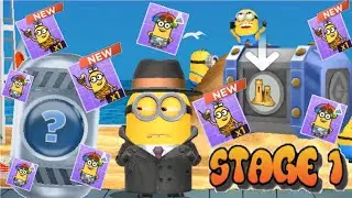 Minion Rush CRO-MINION & BEACHGOER MINION in SUMMER CONTES EVENT - gameplay walkthrough android
