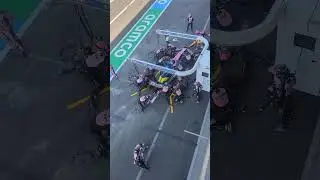 Alpine F1 Team Pit Stop At The Mexico Grand Prix! #viral  #fyp #f1 #alpine #racing