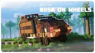 Base on Wheels Minecraft #Minecraft #createmod #trackwork