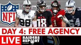 Raiders Free Agency LIVE: Maxx Crosby News + 2026 NFL Free Agency Tracker & NFL Rumors | Day 4