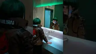 Mirror animation recreation | V #cosplay | Cyberpunk 2077
