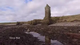 Keiss Castle in Caithness Scotland