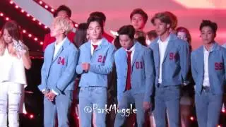 151009 ONE-K Concert 원케이 콘서트 EXO, Red Velvet 합창 대기