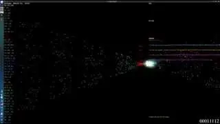 DDOS logstalgia visualization