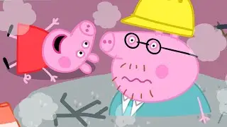 Peppa's Muddy Puddle Adventure ⛅ | Peppa Pig Full Episodes
