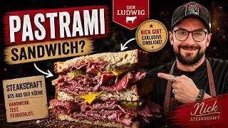 So machst du das perfekte Pastrami-Sandwich. Exklusive Einblicke aus der Steakschaft mit Nick