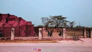 Shravasti Tour Archeological Site Angulimal Pakki kuti view #Shravasti #Angulimalkuti #Mahet #Buddha
