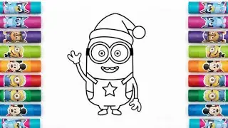 Minions Drawing for Kids | Simple Coloring 🖍️