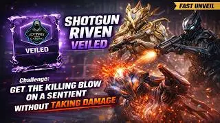 WARFRAME: Get the Killing Blow on Sentient without taking Damage Riven Mod Veiled Gameplay 9 (2026)