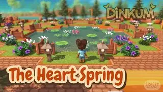 The Heart Spring | Dinkum Fairycore Speed Build & Island Lore