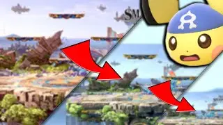 Smash Bros But Every Game Battlefield Gets Smaller