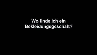 German Shopping Phrases