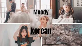 How to Edit Korean Moody Tone/ Preset in lightroom