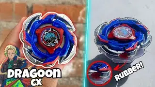 Nuevo DRAGOON CX de Beyblade X! Con *rubber en el metal* | NeozBey #beyblade #beybladex 