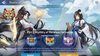 Mystery of the Maze Formation - Realm of Legends (Part 1)