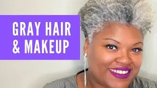 | GRAY HAIR & MY MAKEUP COLLECTION | HOW GRAY HAIR CHANGED MY FASHION PART 2