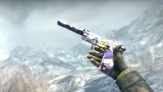 USP-S | Purple DDPAT (Factory New,Souvenir) CSGO Skin Showcase