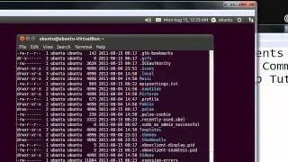 How To watch or see the contents of a folder in Ubuntu Linux Via Command Line Or Terminal Tutorial
