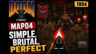 DOOM II (1994) | MAP04 | Simple, Brutal, Perfect