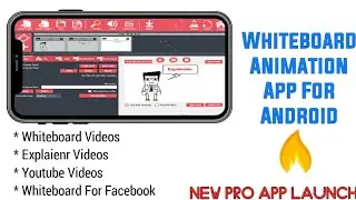 Whiteboard Animation App For Android | Create Professional Whiteboard Video In Android