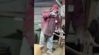 Split Cross forgeing | if you want to see the full video go to my youtube channel give it some love