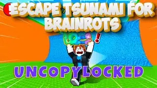 Escape Tsunami For Brainrots Uncopylocked | Roblox Studio