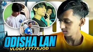 Odisha First LAN Event vlog | #7 T77xJOD ESPORTS | #bgmilanevent #bgmiesports