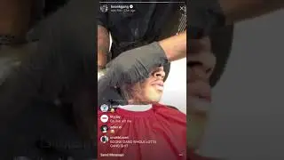 BOONKIG STEALING HAIRCUT WHILE LIVE