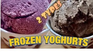 FROZEN YOGHURT RECIPE | HEALTHY FROZEN YOGHURT | EFE FOOD KITCHEN
