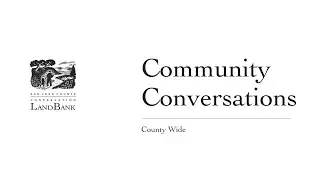 Community Conversation - Countywide