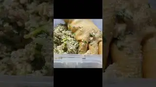 Making Korean Meat Dumplings and Kimchi Dumplings