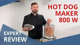 Hot dog maker Royal Catering RCHW-800 | Expert review