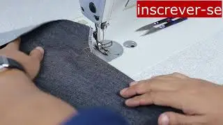 Como Costurar Zíper na Calça  Parte#3