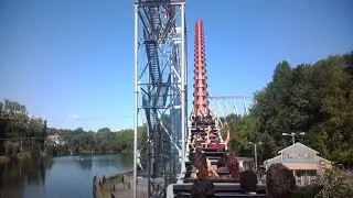 Steel Force - Dorney Park - Row 16 (4K HD POV) - August 2025