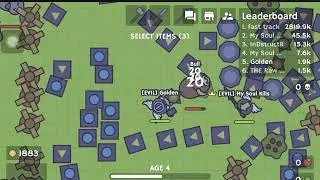 Moomoo.io - getting clown hat (FAIL)