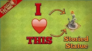 lets Time To Unlock This New Decoration Storied Statue || clash of clans ........