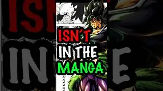Broly&rsquo;s Wrathful Form ISN&rsquo;T in The Manga #dragonball #shorts #manga