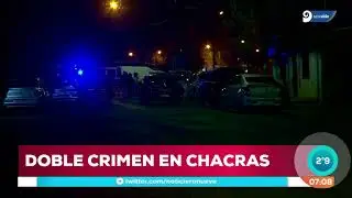 Asesinaron a dos personas en Chacras de Coria