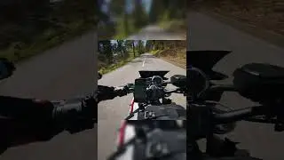 Triumph Street Triple 675R - Calm forest ride