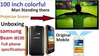 Unboxing Projector Samsung Galaxy Beam i8530 original Mobile | Vicxacle XR