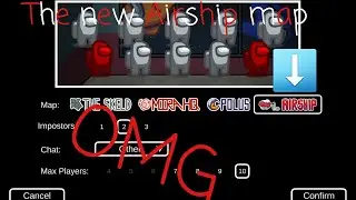 (Games for kids) the air ship map 8s finally here in amoung us!