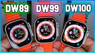 DW89 VS DW99 VS HORIZON PRO VS DW100 ULTRA 4G - QUAL O MELHOR SMARTWATCH ANDROID DA FAM&Iacute;LIA 