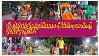 श्री स्वामी समर्थ उद्यान अक्कलकोट बालोद्यान  | मुलींचा धिंगाणा | shri swami samarth garden akkalkot