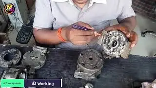 Car ac compressor full video 
