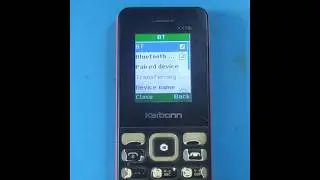 Karbonn kx10i Bluetooth On Off Setting