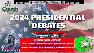 🚨 Live 2024 Presidential Debate Coverage | Pre-Show, Debate, & Post-Show Analysis | Cough Country TV