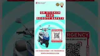 Accident Safety Stickers with QR Codes | Accident Safety QR Stickers