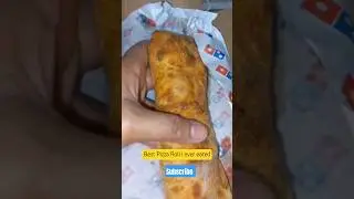 Domino New pizza roll review #food #subscribe #tiktok #foodie #youtube #youtubeshorts #pizza